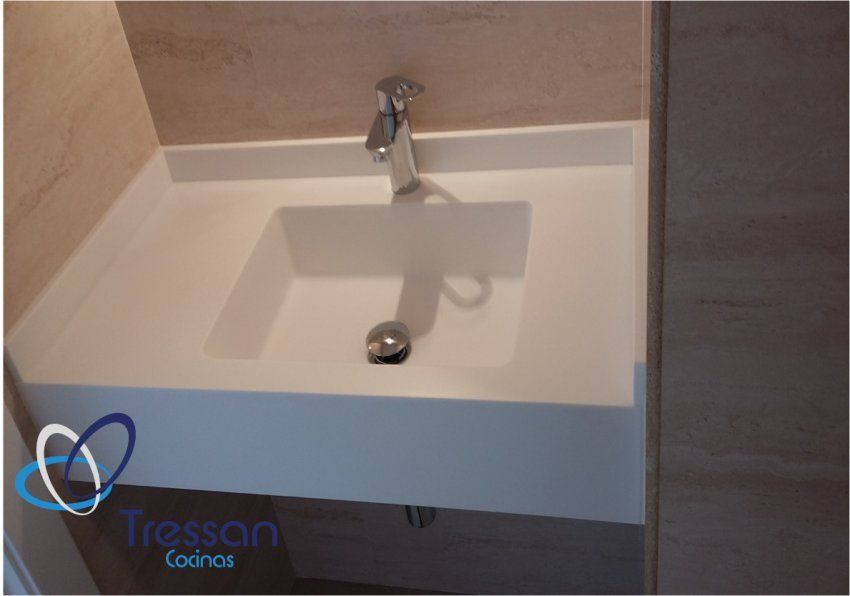 LAVABO EN SOLID SURFACE