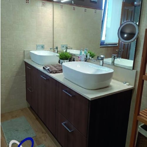 Puerta en laminado color Roble Meseta Neolith