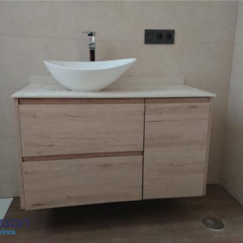 Puerta Unero encimera en Dekton